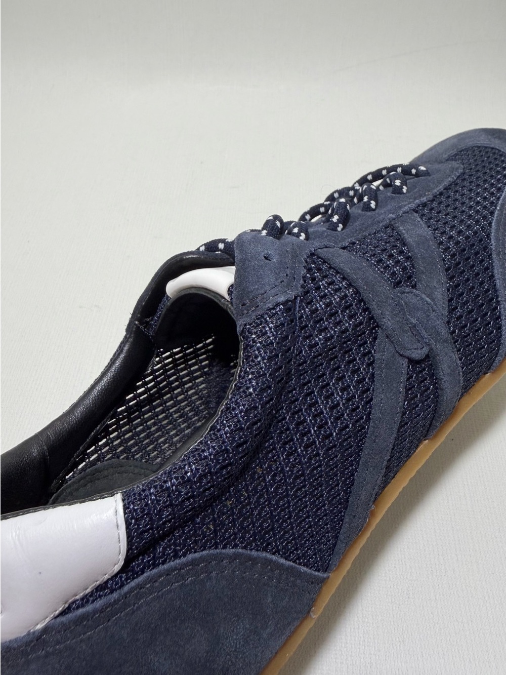VERONICA BEARD Riviera Mesh Sneaker
Navy Suede and Mesh Sneaker - Picture 5 of 10